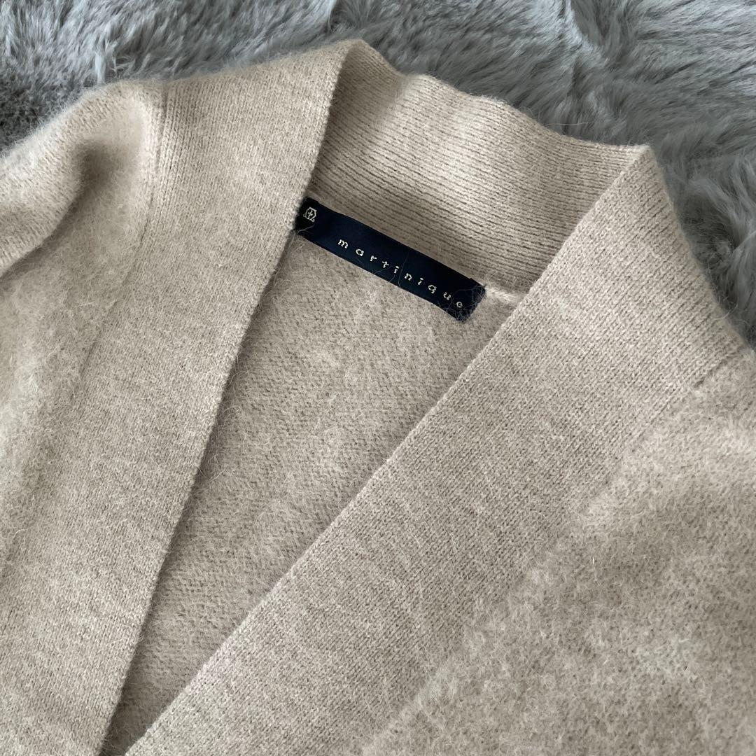 SALE 1.2万円→ martinique ウール100%カーディガン