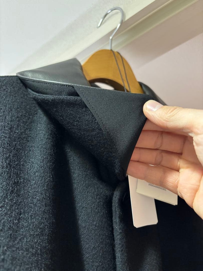 ジャケット・アウター AURALEE cashmere melton handsewn blouson