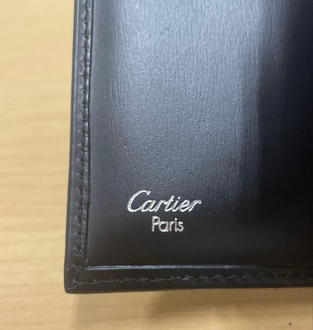 フォロー割■ Cartier カルティエ 三つ折り コンパクト 財布 パンテール