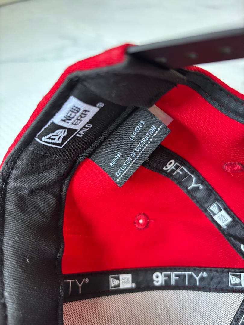 UNDERCOVER 9FIFTY キャップ レッド