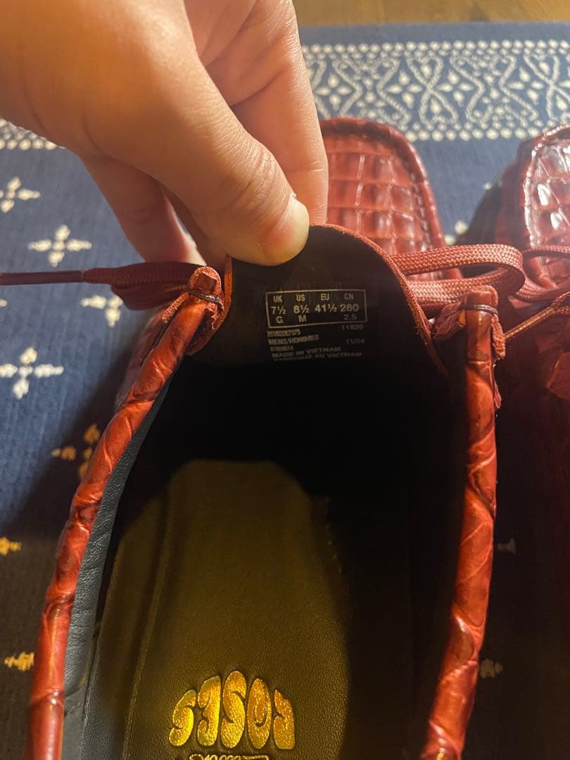 靴 Martine Rose x ClarksCURTorviewM UK7 1/2