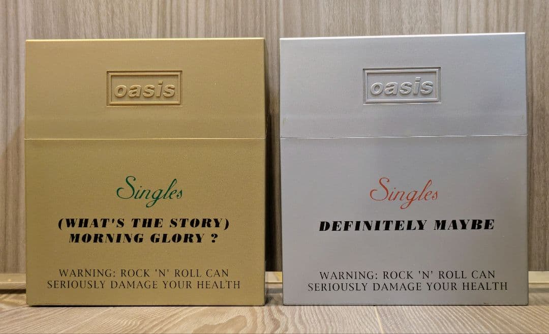 Oasis singles ゴールド & シルバー 2個セット