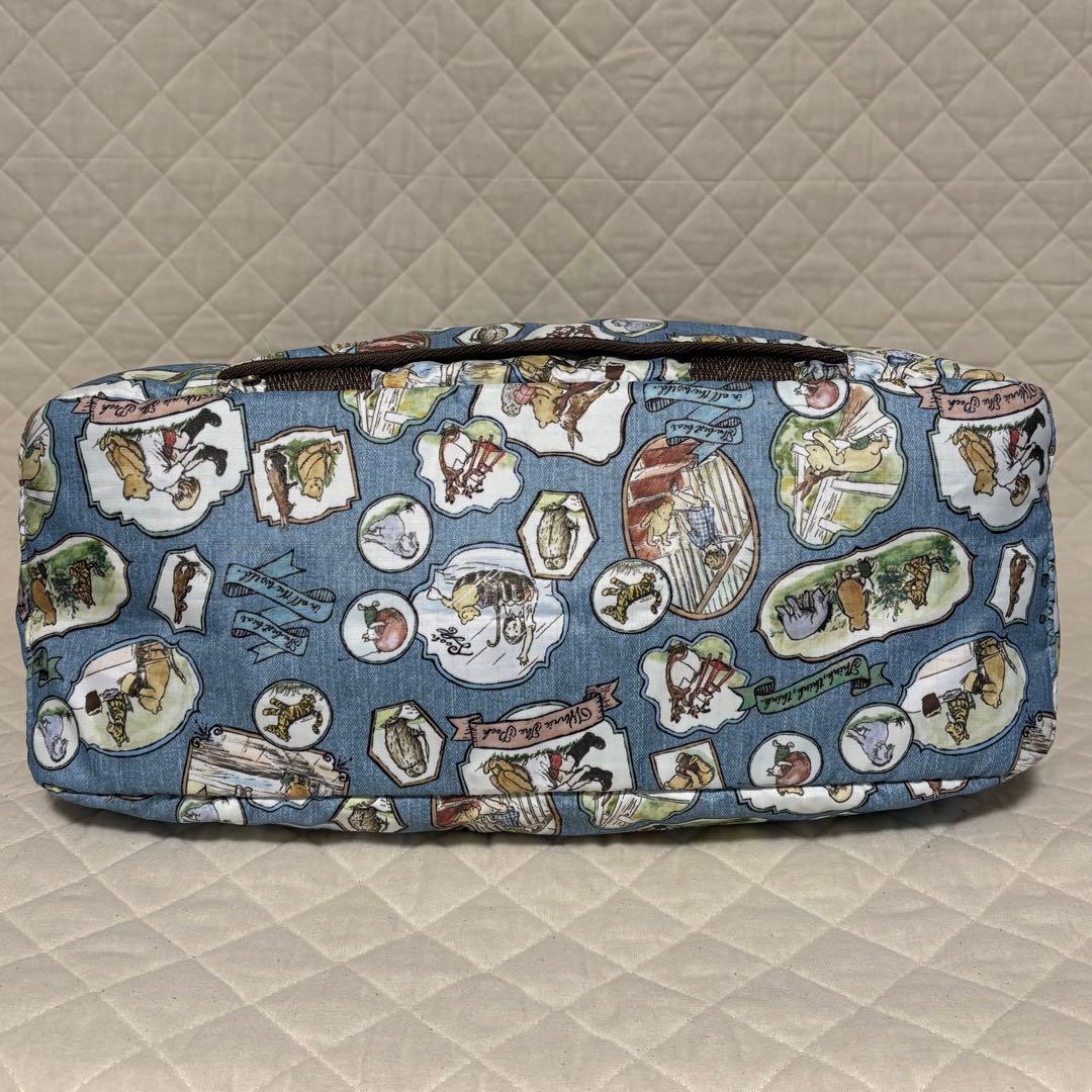 【美品】レスポートサック　クラシックプーデニム　ボストンバッグ　キャリーオン仕様
