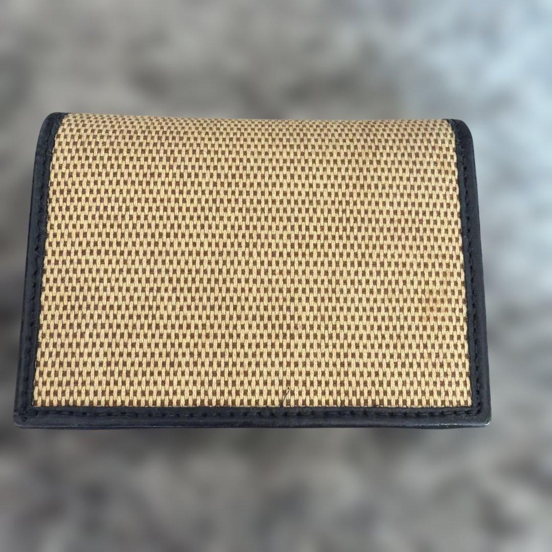 Gucci 二つ折り財布 ベージュ/ブラック