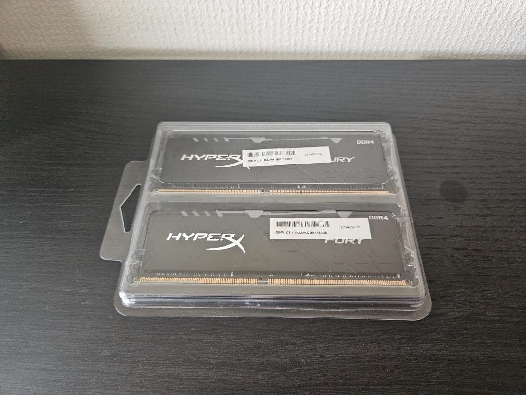 HyperX Fury DDR4 メモリー3200 32GB(16GB×2）