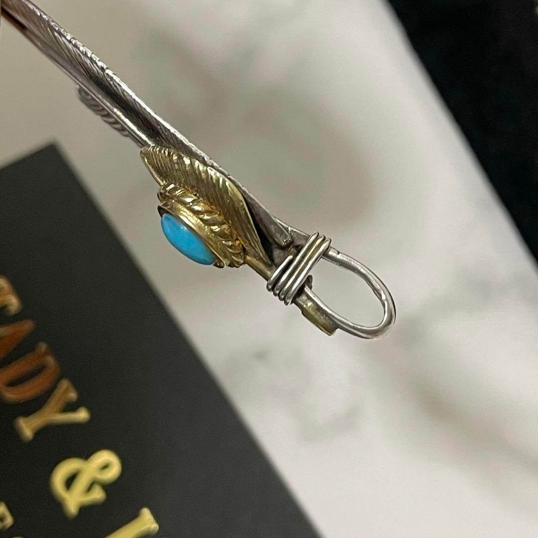 ［正規品］Tady&king ハート　金縄ターコイズ付き　フェザートップ　MM