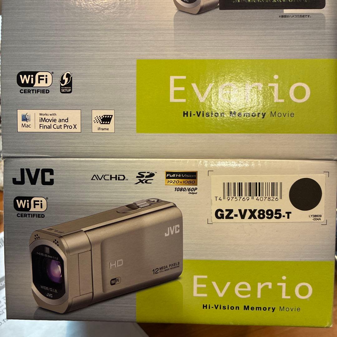 JVC Everioビデオカメラ GZ-VX895-T