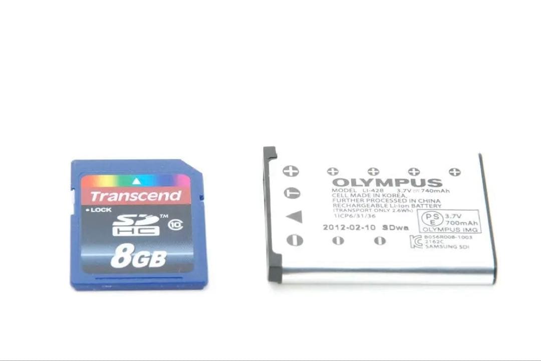 【美品 】オリンパス　OLYMPUS VH-210 純正バッテリー　SDカード付