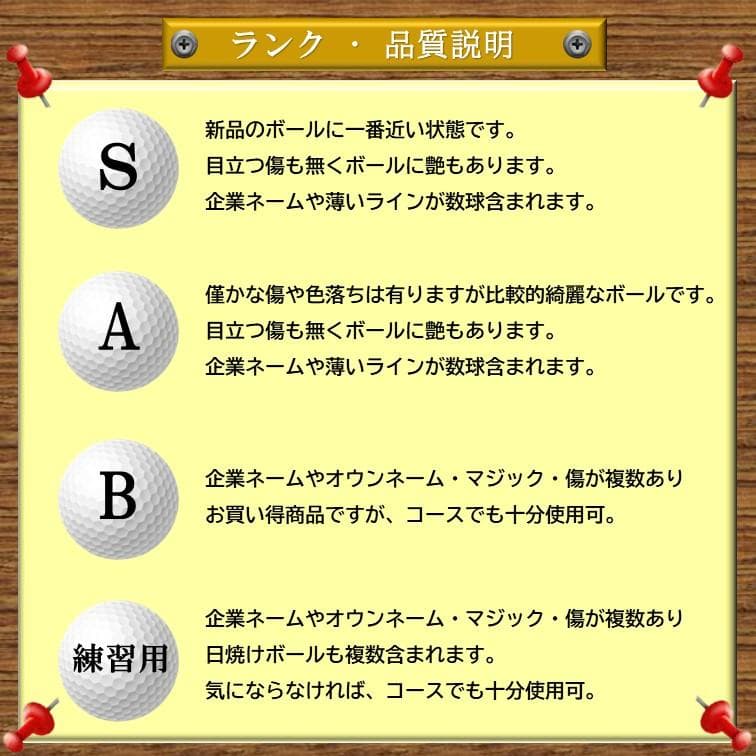 【S79】 ブリヂストンTOURBXS 黄 22年 ロストボール 24球