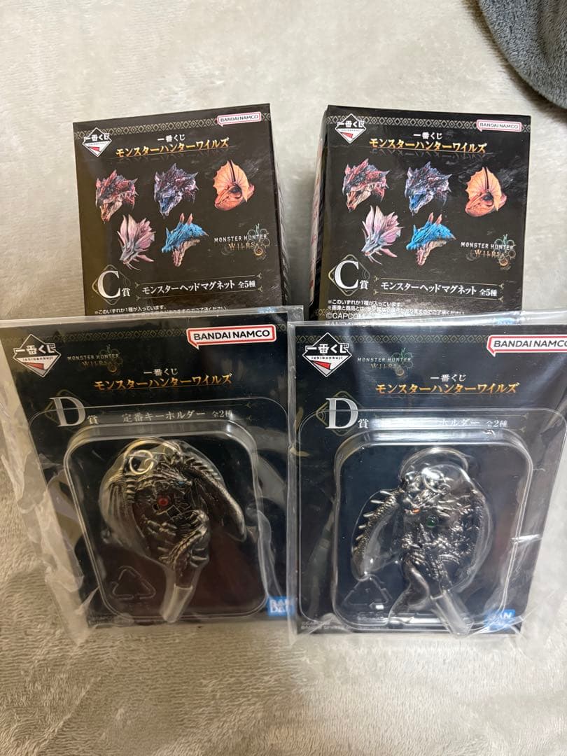 や*ま様 一番くじモンスターハンターワイルズ ラストワン・A賞・B賞・C賞・D賞