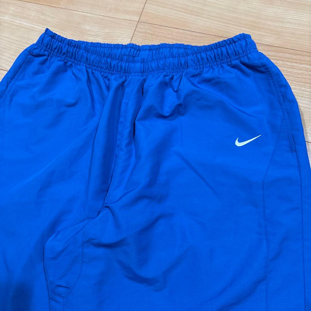 g*s様 00s NIKE ナイロンパンツ ドローコード ゆるダボ ブルー XX