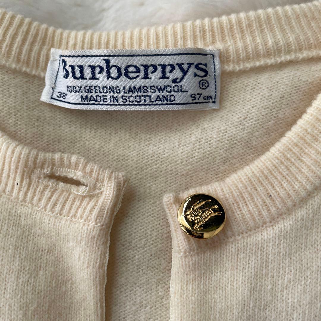 Burberrys アイボリー カーディガン 38
