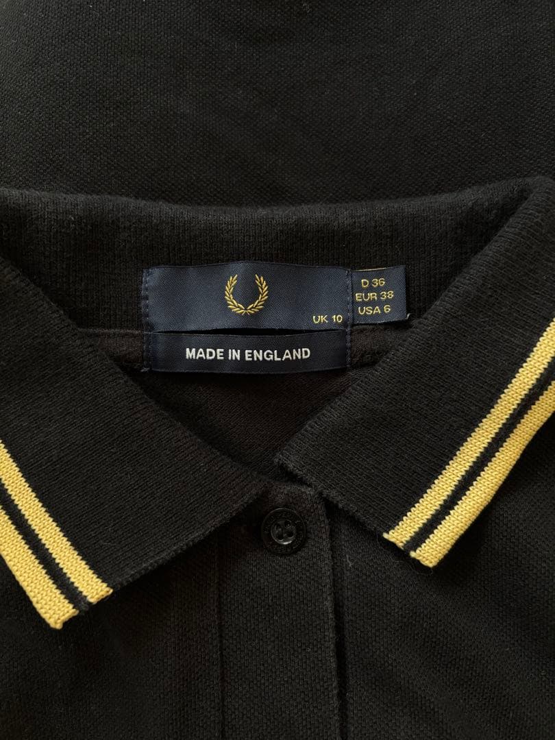 FRED PERRY ポロシャツ　ブラック