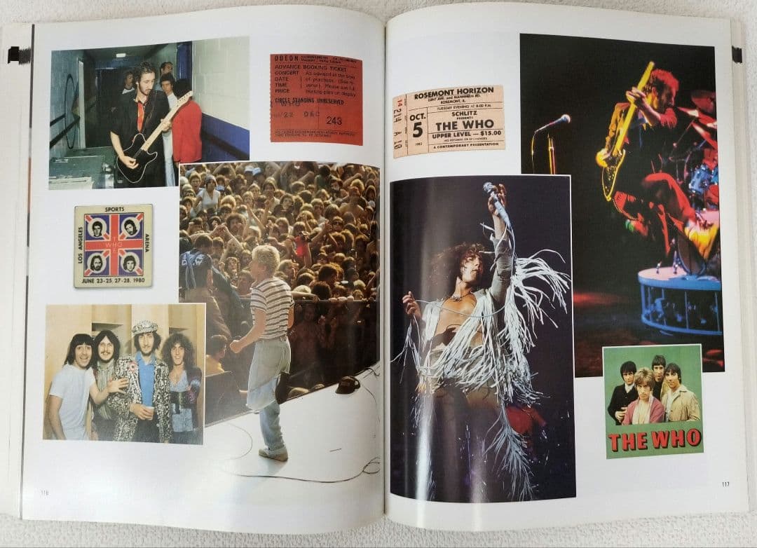 1998年1月1日発行 『ザ・フー／ＴＨＥ ＷＨＯ…』【中古本・洋書・英語版
