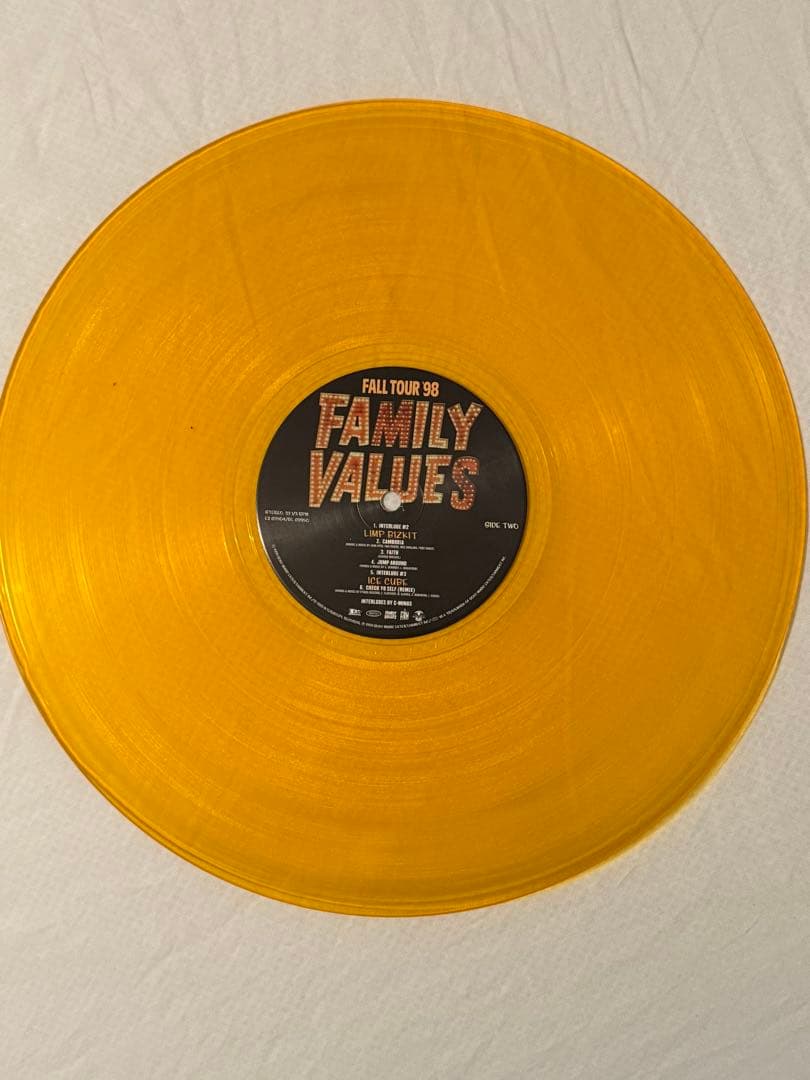 FAMILY VALUES TOUR 98 レコード USオリジナル盤
