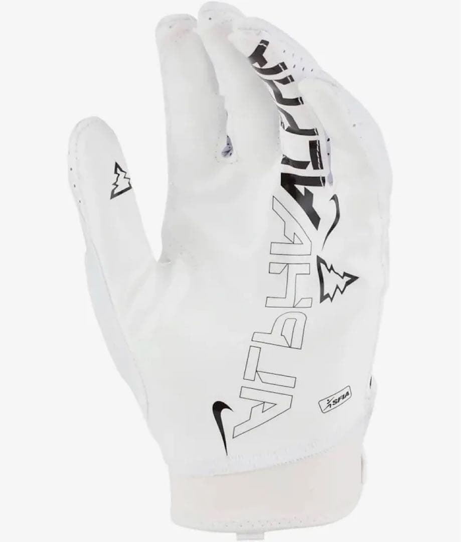 アメリカンフットボール　グローブ　ホワイト NIKE XL
