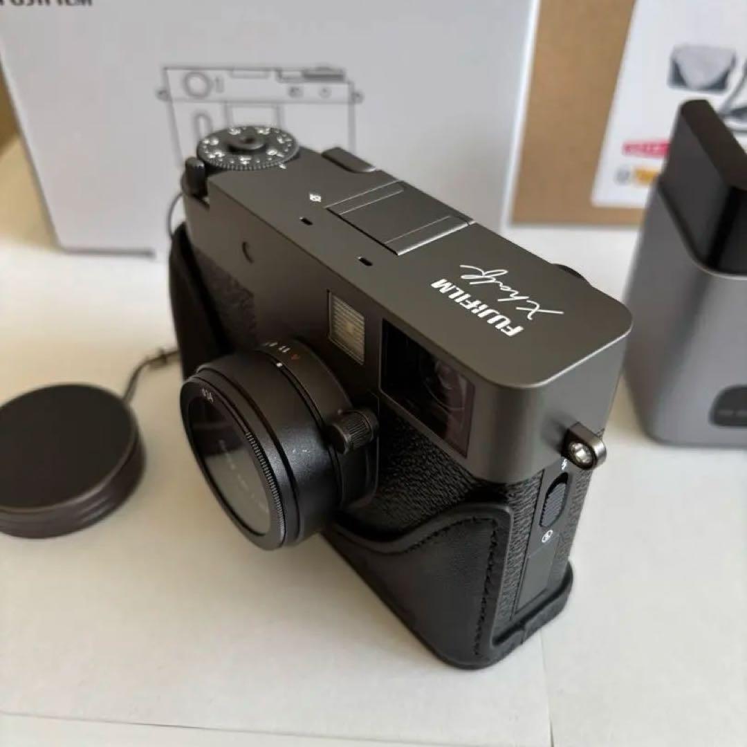 FUJIFILM X half チャコールシルバー本体＋アクセサリ