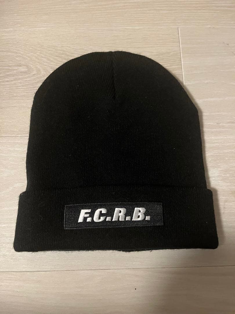 【極美品/レアルブリストル】EMBROIDERY LOGO BEANIE BLK