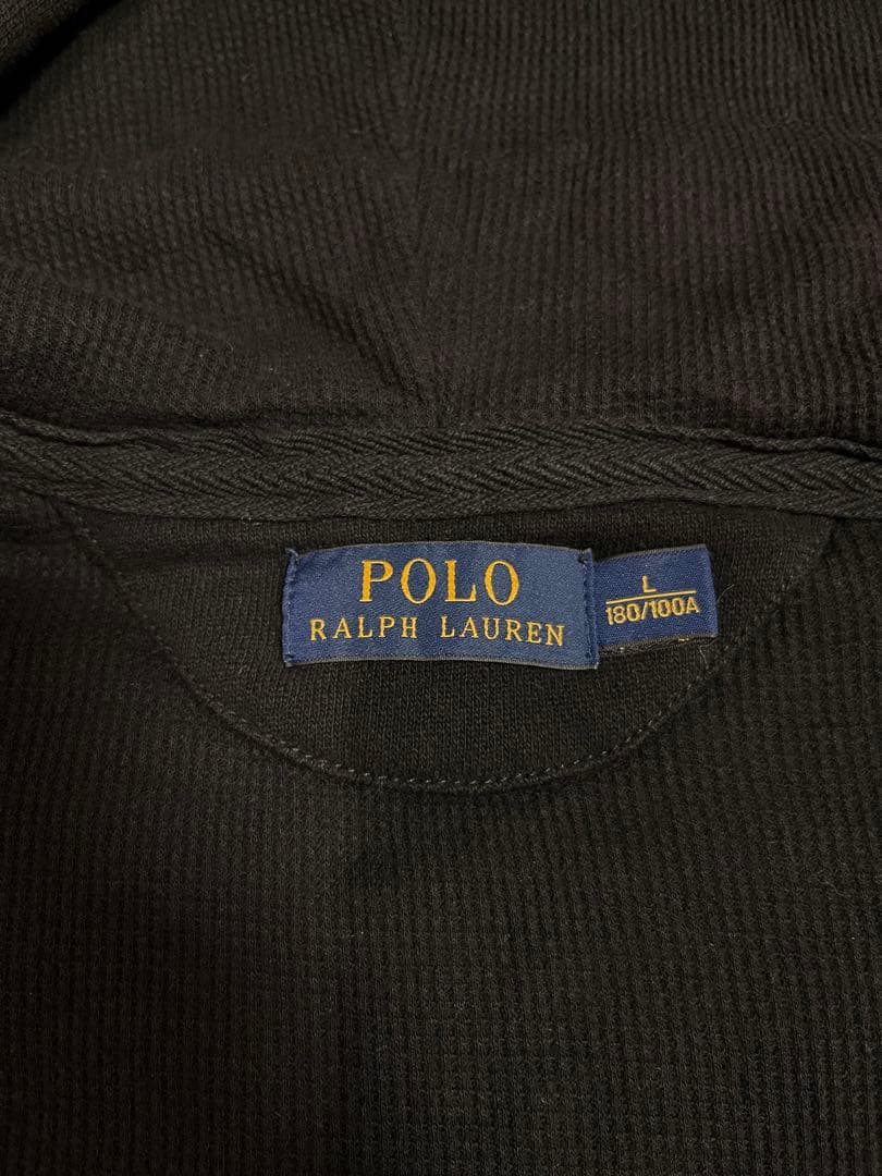 Polo Ralph Lauren ブラック フード付きベスト