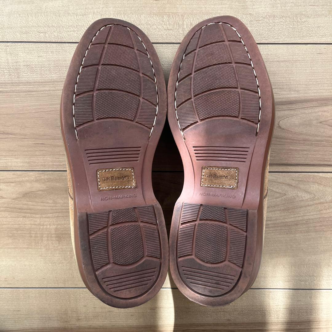 G.H.Bass PASADENA TAUPE メンズ8 1/2