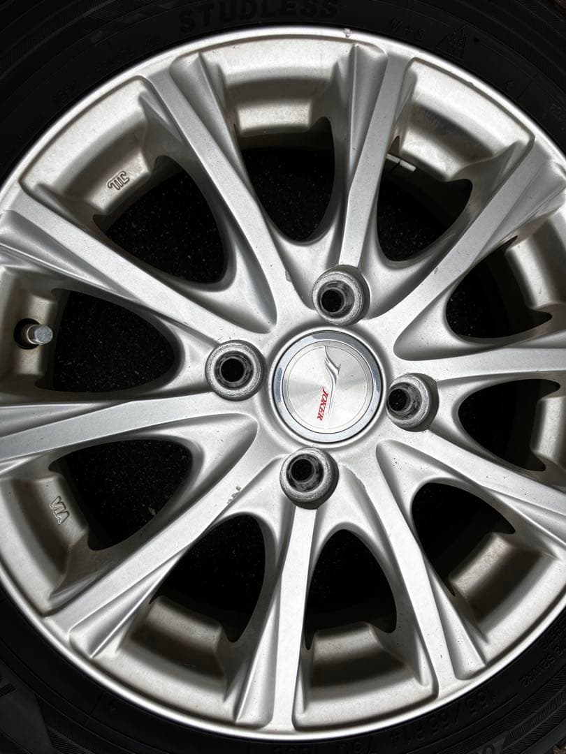 155/65R14 ヨコハマIG50スタッドレスタイヤアルミホイール 4本セット