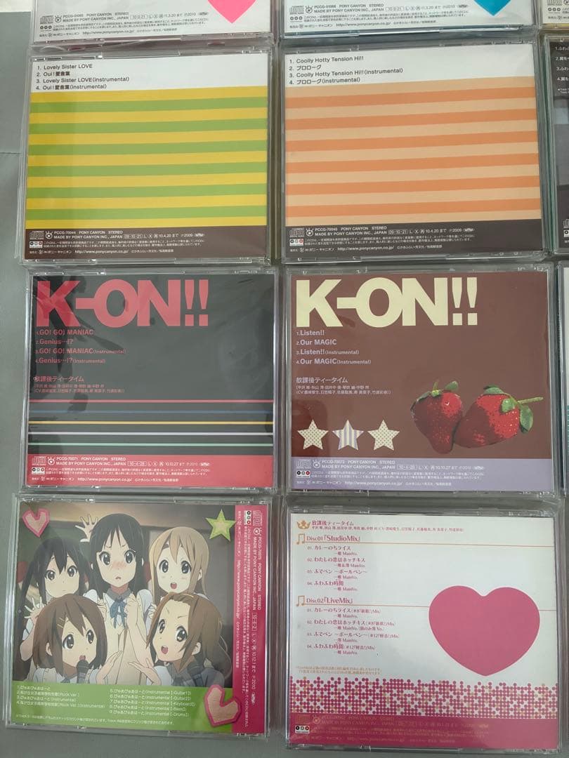 けいおん　CD、アルバムまとめ売り