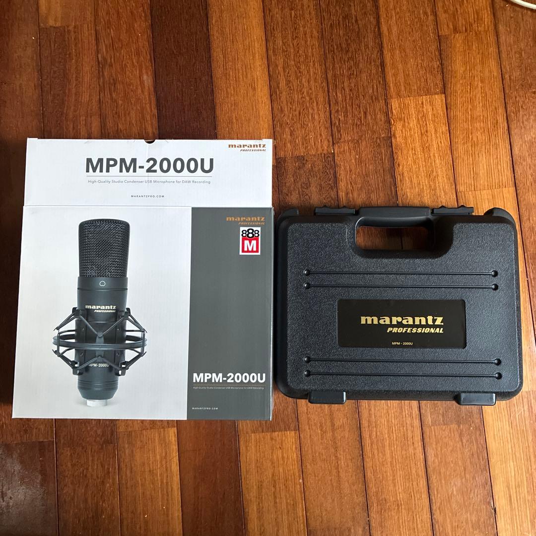 【新品・未使用】marantz MPM-2000U USBコンデンサーマイク