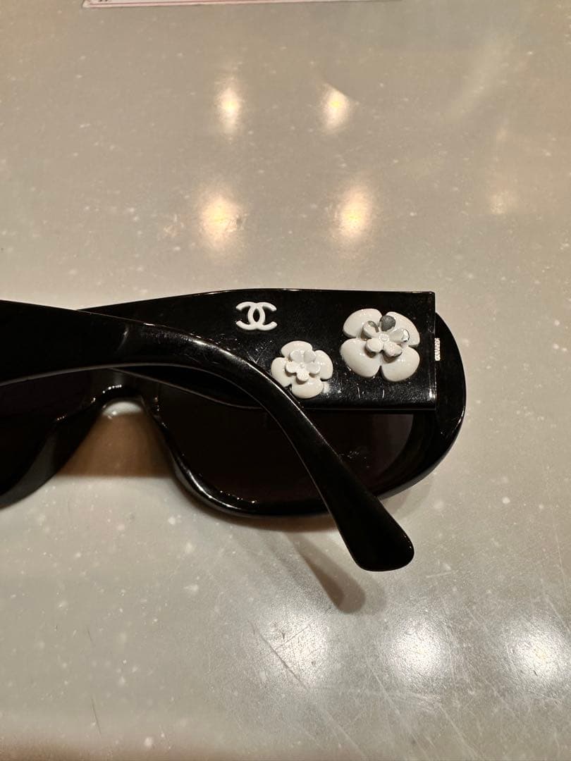 CHANEL カナリア ブラックサングラス