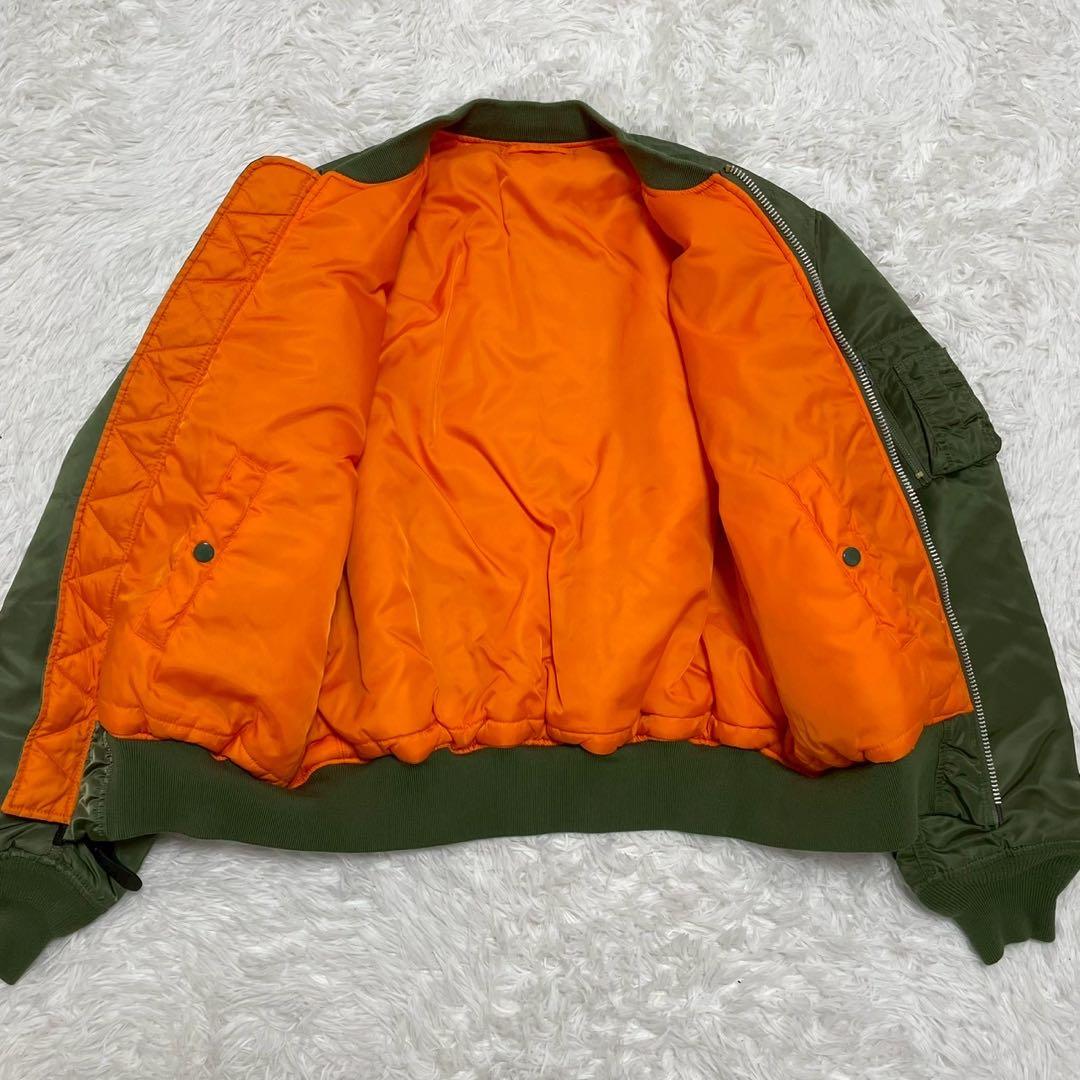 神サイズ XL ALPHA INDUSTRIES MA-1 フライトジャケット