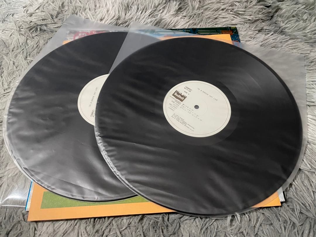 '76 8.8 ROCK DAY LIVE 見本盤LP