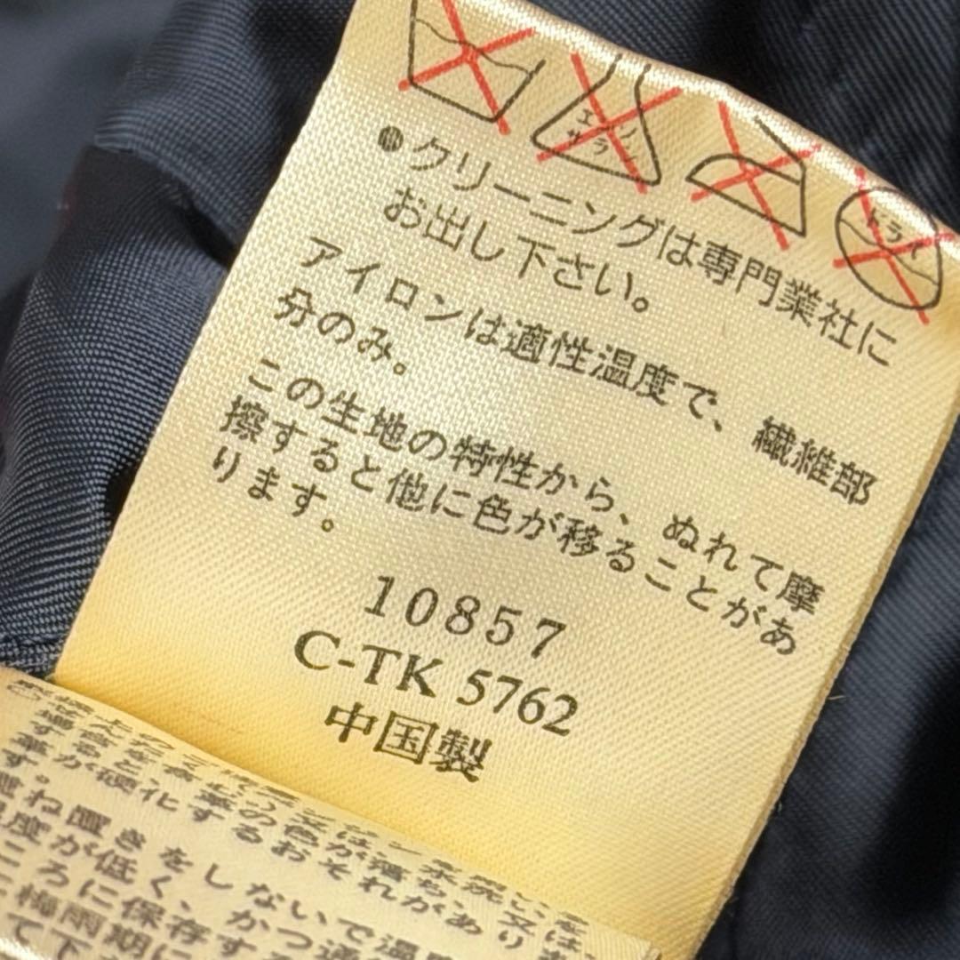 だ*☆様 東京発CONTEXT 2wayベストアウターブルゾン レザーウールチェ