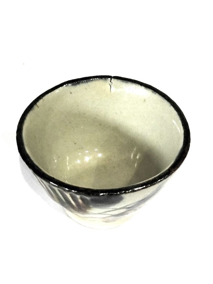 ❤【新品・未使用】琉球　沖縄　壺屋焼 　新垣栄一（陶栄） 酒器　お猪口2個