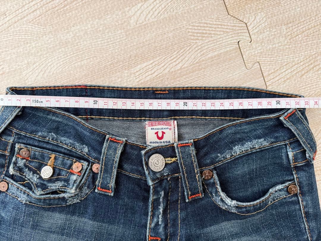 TRUE RELIGION ブーツカットデニム　25インチ