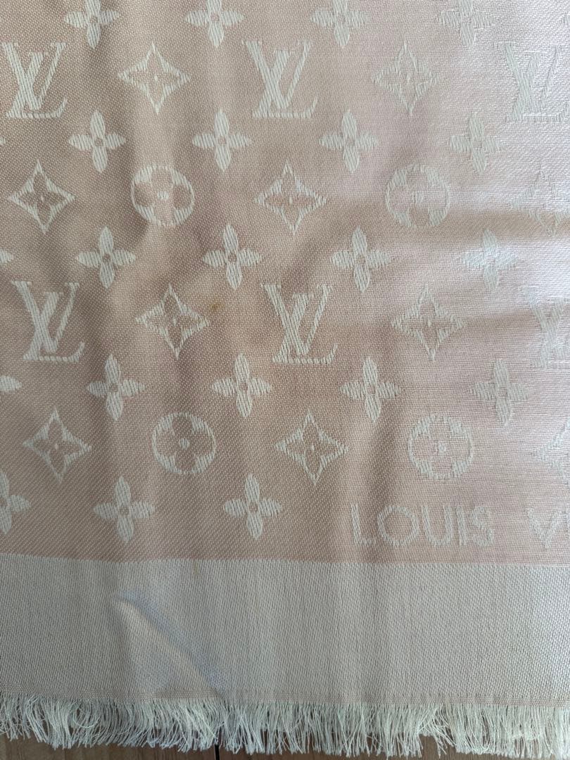 LOUIS VUITTON(ルイヴィトン) 大判ショール　サクラピンク