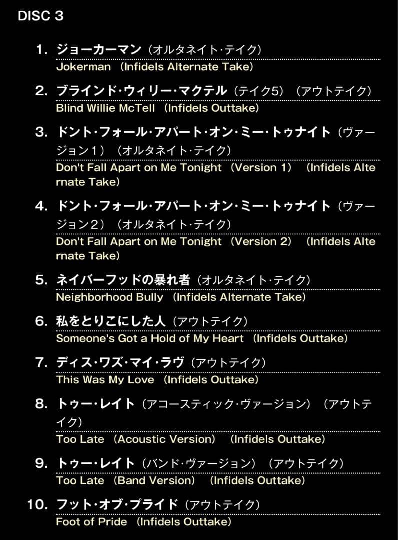 ボブ・ディラン「スプリングタイム・イン・ニューヨーク」５枚組輸入盤