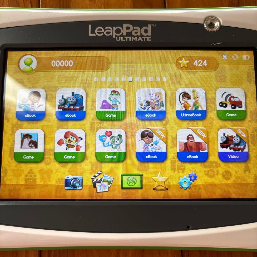 【アプリ120種・8万円分以上】LeapPad Ultimate 保護シート付