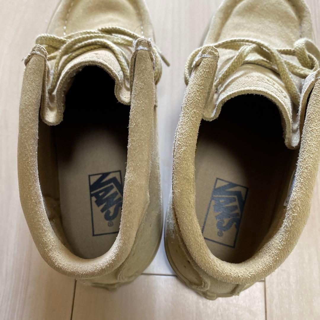VANS CARVER 8us 26センチ ベージュ色