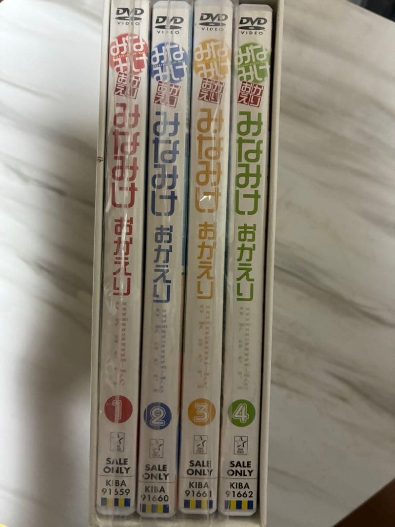 みなみけ、みなみけおかわり、みなみけおかえりDVD 各全4巻