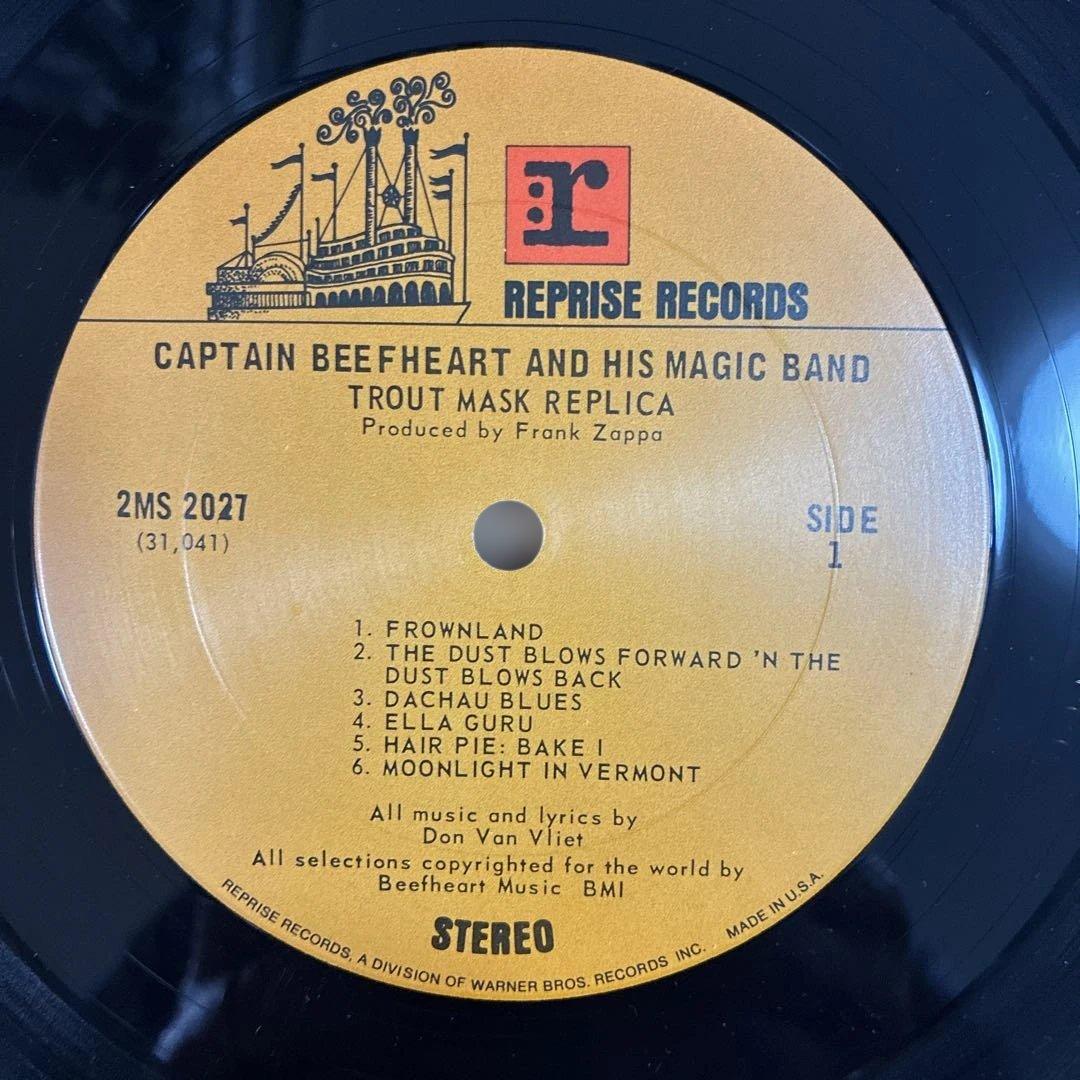 キャプテンビーフハート 名盤 レコード トラウトマスクレプリカ US盤