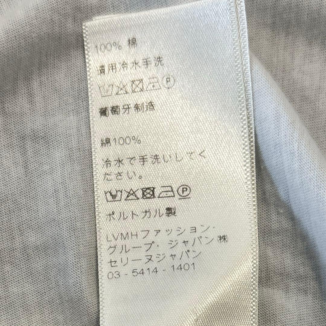 【レディースM】CELINE　セリーヌ　半袖　カットソー　Tシャツ　 ホワイト