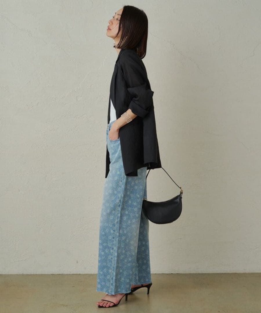 MimicLOUNGEDRESSリネンライクシアージャケット定価2.1万円