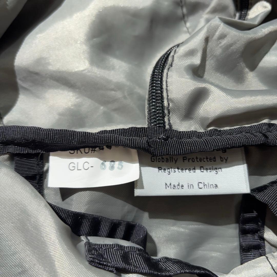 HEALTHY BACK BAG / BIG BAG パープル ポーチ付き