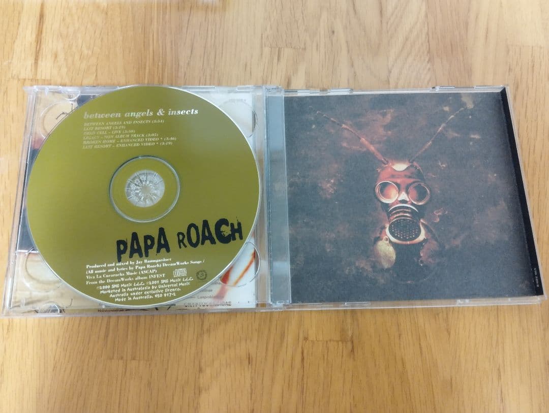 PAPAROACH INFEST BONUS DISC EDITION 輸入盤