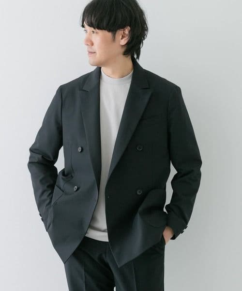 高級★未使用級◎URBAN　RESEARCH　テーラードジャケット　紺　S