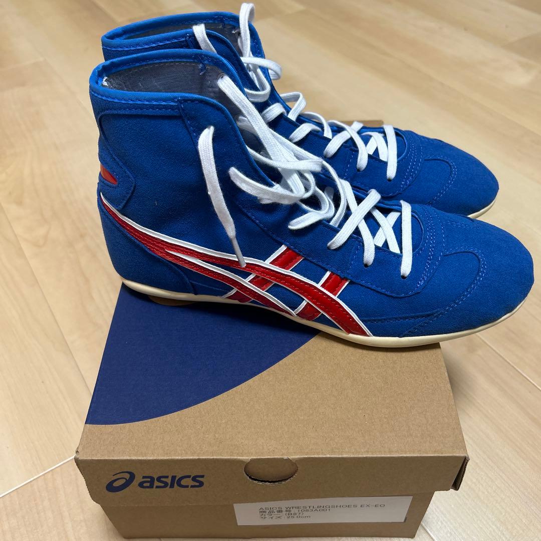 asics EX-EO 25.0cm ボクシング/レスリングシューズ