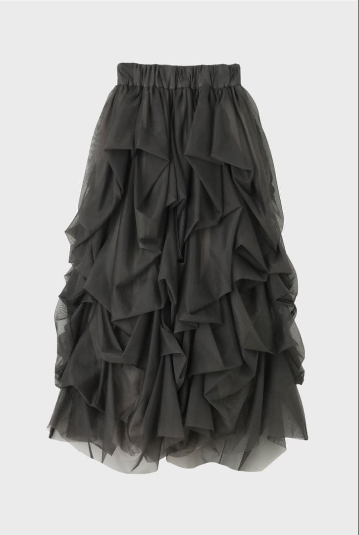 THE TOE Iris tulle skirt グレー　Mサイズ