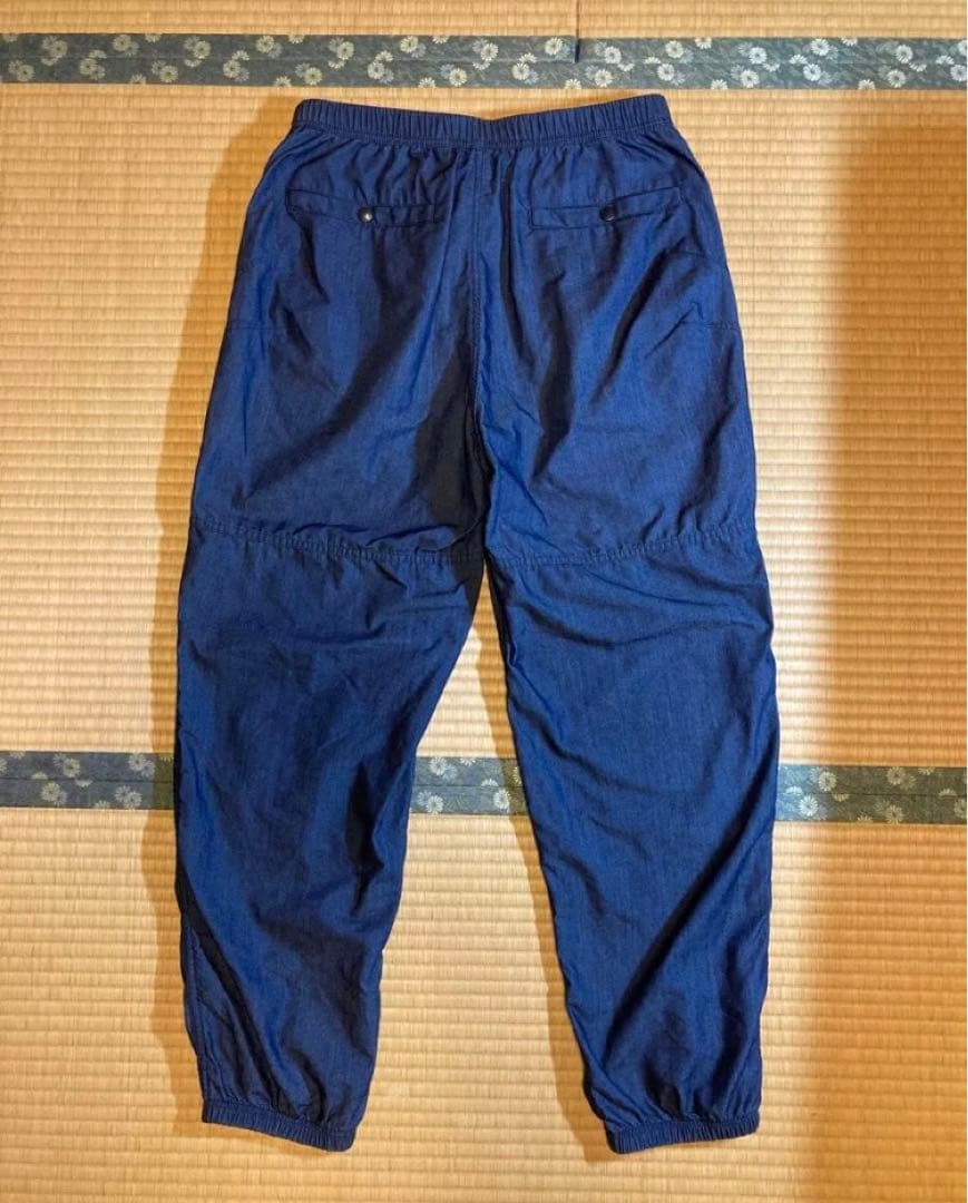 the north face ナイロンデニム　インディゴ　パンツ　Lサイズ