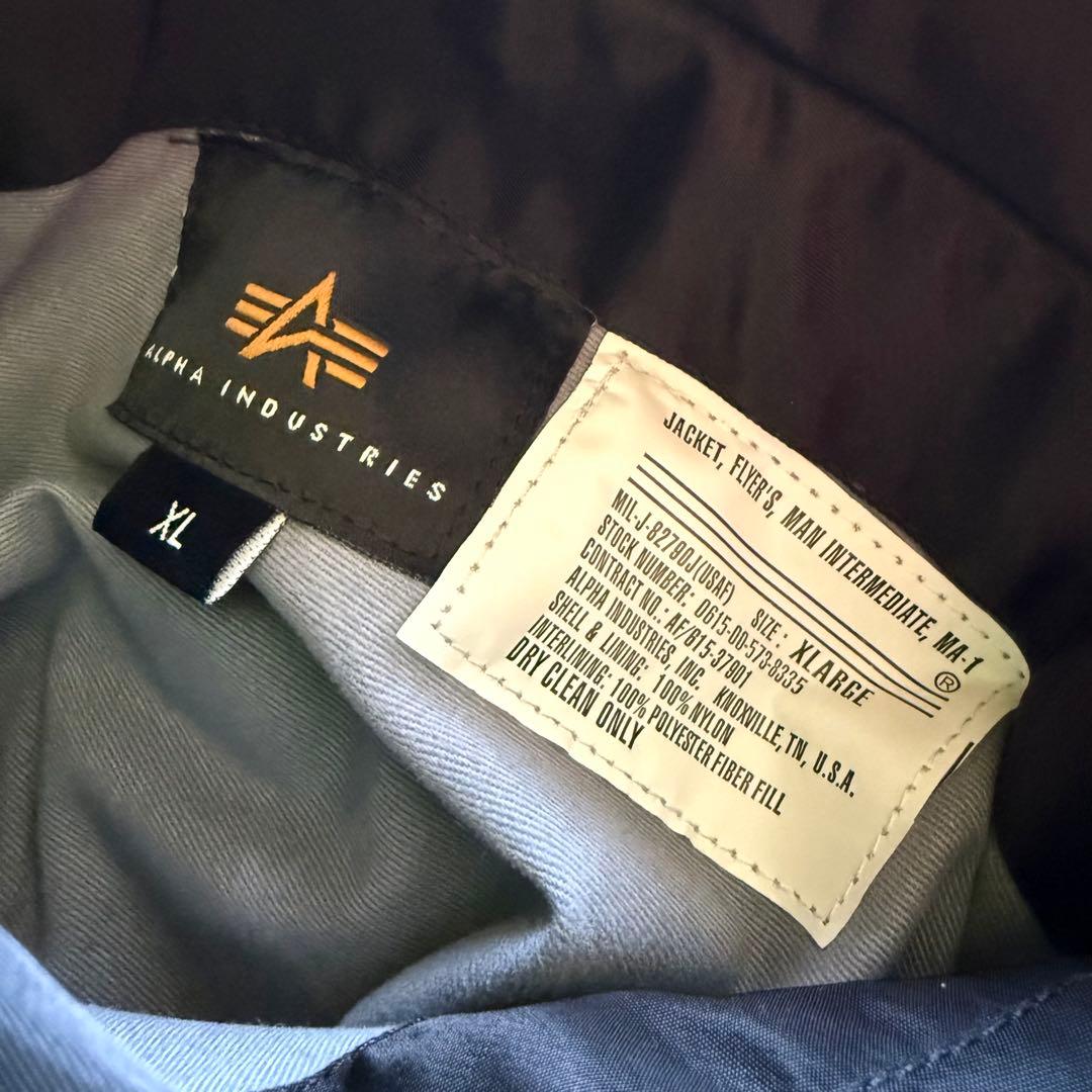 ALPHA INDUSTRIES MA-1 ブラック