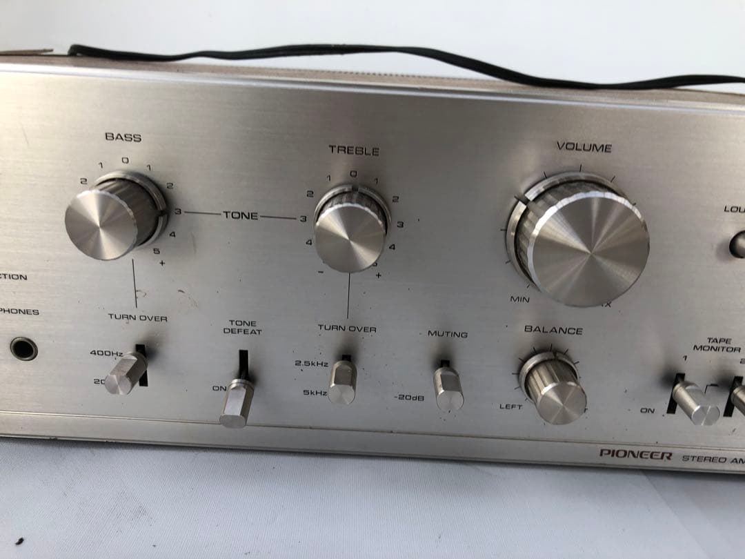 パイオニア SA-710 プリメインアンプ通電のみ(D194)