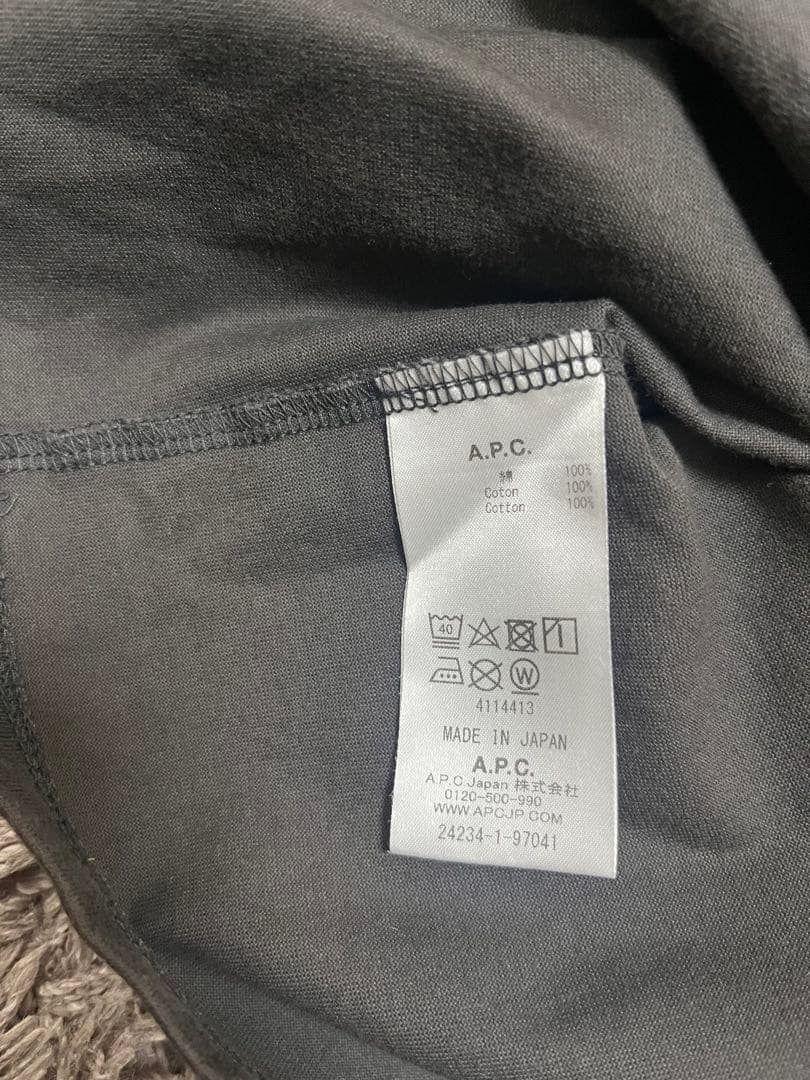 ⚫️美品　A.P.C アーペーセー　メンズTシャツ　XL⚫️